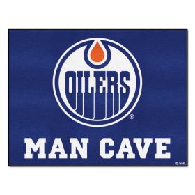 NHL - Edmonton Oilers Man Cave All-Star Mat 33.75"x42.5"