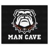 Georgia Black New Bulldog Man Cave Tailgater Rug 5'x6'