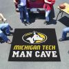 Michigan Tech University Man Cave Tailgater Rug 5'x6'