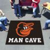 MLB - Balitmore Orioles Man Cave Tailgater Rug 5'x6'