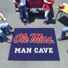 Ole Miss Man Cave Tailgater Rug 5'x6'
