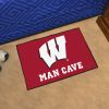 Wisconsin Man Cave Starter Rug 19"x30"