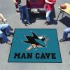 NHL - San Jose Sharks Man Cave Tailgater Rug 5'x6'