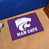 Kansas State Man Cave Starter Rug 19"x30"