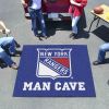 NHL - New York Rangers Man Cave Tailgater Rug 5'x6'