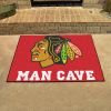 NHL - Chicago Blackhawks Man Cave All-Star Mat 33.75"x42.5"