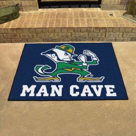 Notre Dame Man Cave All-Star Mat 33.75"x42.5" (SKU: 22931)